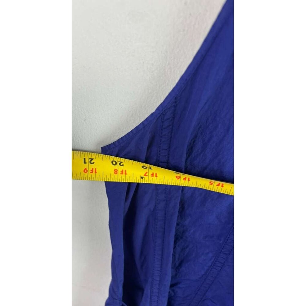 Athleta Womens Canopy Parachute Maxi Dress Poseidon V-Neck Pockets Blue Size XS - Picture 5 of 10